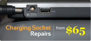 Charging socket repair from $65