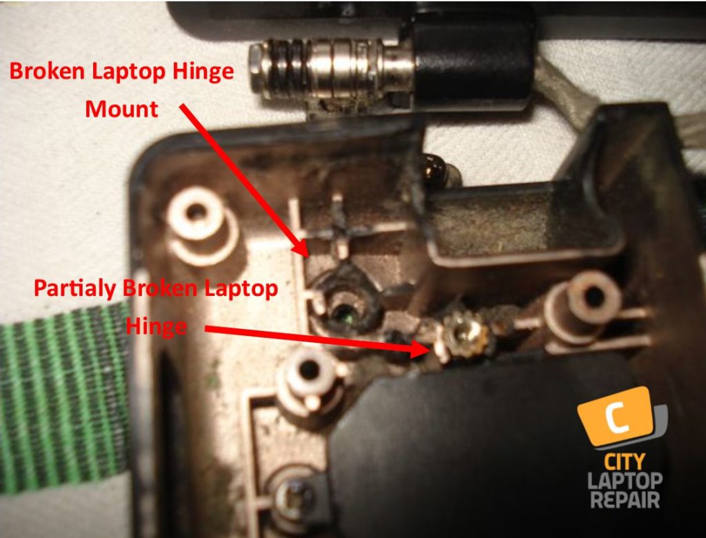 Broken Laptop Hinge