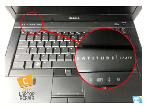 dell laptop model number