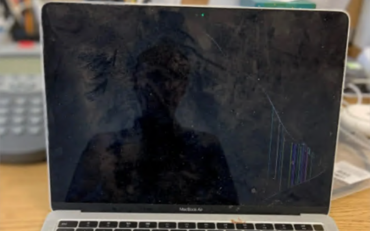 Help with macbook damaged screen